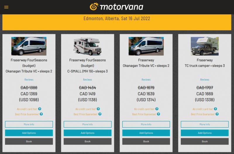 10 Best Motorhome & RV Rentals in Edmonton [2023]